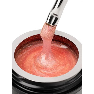 Manita Professional Гель моделирующий для ногтей с хлопьями юки / Builder Gel Euphoria №03, 15 мл