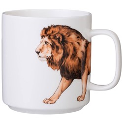 КРУЖКА LEFARD "ANIMAL WORLD" ЛЕВ 400 МЛ (КОР=24ШТ.)