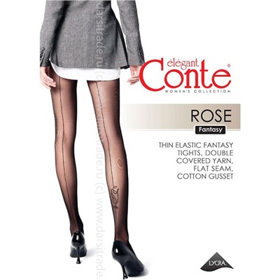 Колготки женские Fantasy Rose Conte Дроп