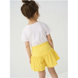 Комплект для девочки: футболка, шорты