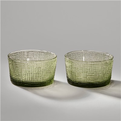 НАБОР САЛАТНИКОВ "TEMPO" GREEN 2 ШТ. 10,6Х10,5Х5,8 СМ