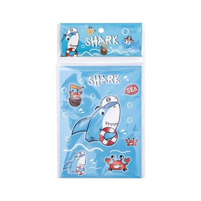 Набор наклеек 2 шт. "Sea shark", 11*15 см