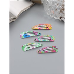 Невидимки для волос «Цветик цветок», набор 12 шт.