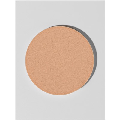 Спонжи для макияжа, набор - 10 шт., d=8 см, бежевые