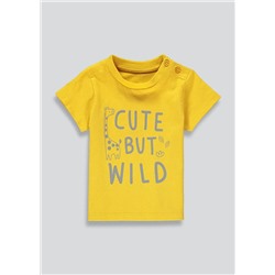 Unisex Cute But Wild T-Shirt (Tiny Baby-23mths)
