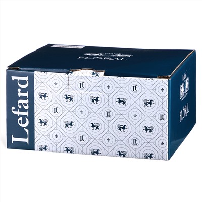 НАБОР КРУЖЕК LEFARD "FLORAL" 4 ШТ. 350 МЛ (КОР=12НАБ.)