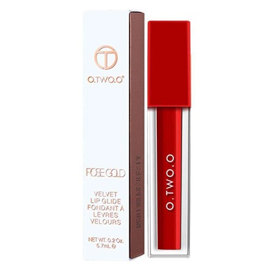 Жидкая помада O.TWO.O Rose Gold Velvet Lip Glide Fondant A Levres Velours № VLG 38 5.7 ml