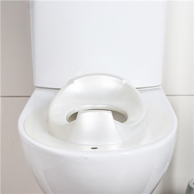 Детская накладка - сиденье на унитаз «Бамбино», белая