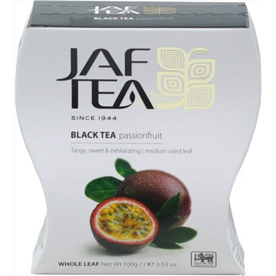 JAF TEA. Черный. Маракуйя 100 гр. карт.пачка