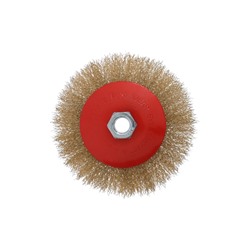 Щетка металлическая для УШМ ЛОМ, «тарелка», М14, 125 мм