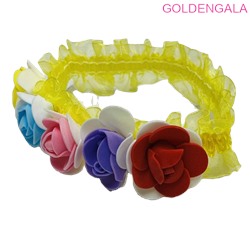 Ободок-повязка детская с бантом ОБ 28 модель 6