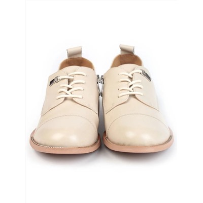 03-HP9958M BEIGE Полуботинки женские (натуральная кожа)