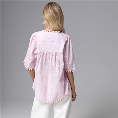 Блуза из 100% хлопка, Летний фольклор