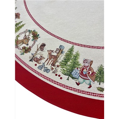 Время сказочных затей Юбка для елки круг д165 см 2415521 б/л