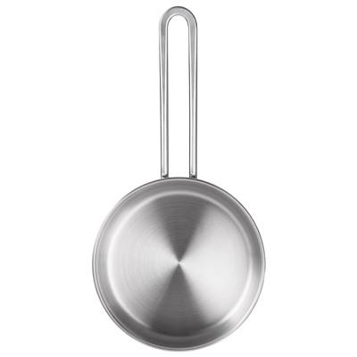 СКОВОРОДА AGNESS PROFESSIONAL 16Х5 СМ, 0,9 Л ВЫСОКОКАЧЕСТВЕННАЯ НЕРЖ СТАЛЬ 18/10 ИНДУКЦИОННОЕ ДНО