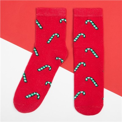 Носки женские новогодние KAFTAN New year размер 36-40 (23-25 см), набор 2 пары