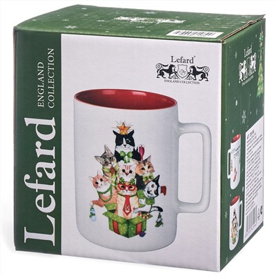 КРУЖКА LEFARD "ЗАМУРЧАТЕЛЬНАЯ ЕЛКА" 400МЛ
