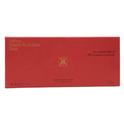 Подарочный набор Maison Francis Kurkdjian Collection extrait красный edp 4x30 ml