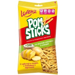 Картоф.соломка Pomsticks со вкус. сметаны и специй 38гр.