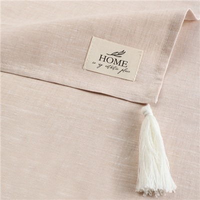 Дорожка SL HOME Gloomy 40×142+/-3 см, лён 100%, плотность 180 г/м²