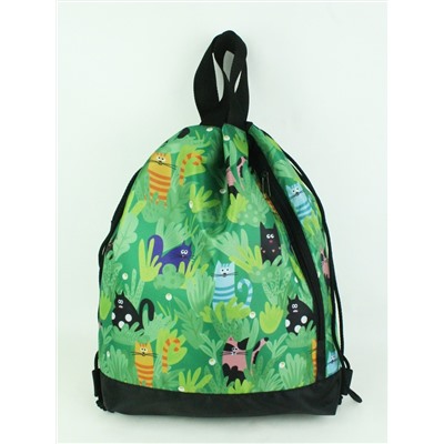 Рюкзак КОТЕЙКИ В ЛИСТЬЯХ