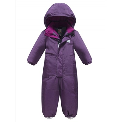 Комбинезон подростковый зимний для девочки фиолетового цвета 9402F