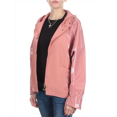 F2088 CORAL  Ветровка женская MARIA (65%хлопок 35% полиэстер)