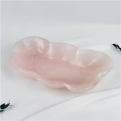 Радуга Самоцветов Чаша из мадагаскарского Розового кварца