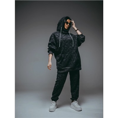 Худи Ваниль варенка серый Лт