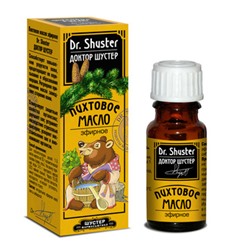 Масло эфирное Dr. SHUSTER Пихтовое 10 мл, Хиты продаж