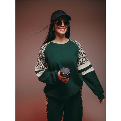 Костюм Хлоя изумруд Лт