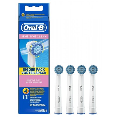 Oral-B Насадка для эл.зубных щеток PRO  SENSITIVE  ( 4 шт.) без перевода