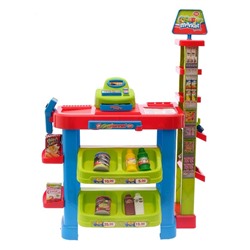 Игровой модуль «Торговая лавка» с тележкой и аксессуарами