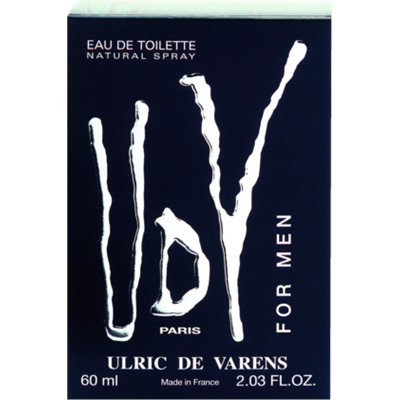 Туалетная вода UdV - Ulric de Varens for man , 60 мл