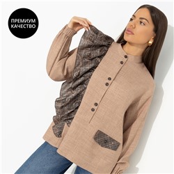 Рубашка дизайнерская, Личное достижение (brown)