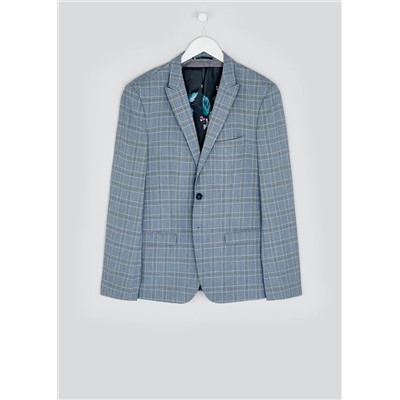 Taylor & Wright Blane Skinny Fit Check Suit Jacket