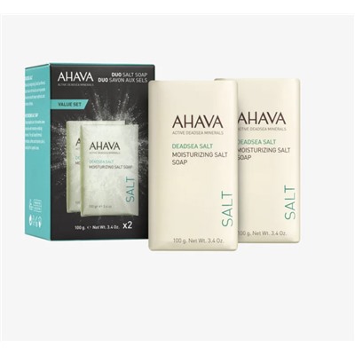 AHAVA Moisturizing Salt Soap Set  Набор увлажняющего мыла с солью