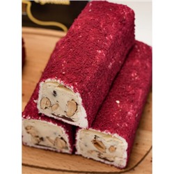 Лукум Рулет миндальный с клюквенным мармеладам Турция 500 гр