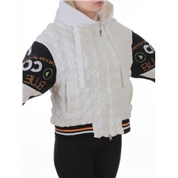 705 WHITE Куртка демисезонная женская (100 гр. синтепон)