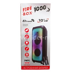 Колонка 10" (20-61 FIRE BOX 1000) динамик 2шт/10" ELTRONIC с TWS