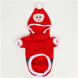 Толстовка для собак Santa, S (ДС 25, ОГ 35 см)