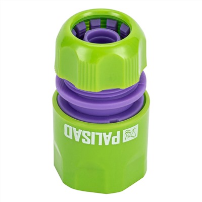 Соединитель пластмассовый, быстросъемный для шланга 1/2 Palisad