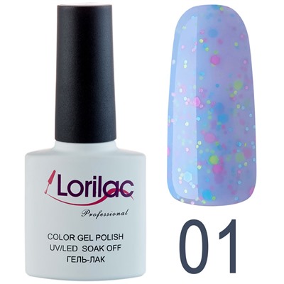 Гель лак Lorilac серия Marshmallow № 01 10 ml