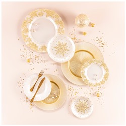 ТАРЕЛКА ПОДСТАНОВОЧНАЯ "CELEBRATION WHITE" 33 СМ МАЛ.УП.=6ШТ.