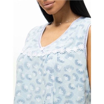 Женская сорочка мод.38/27 / Голубой