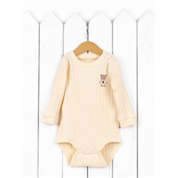 Боди детское Baby Boom Б143/1-Р Ажурная рибана Экрю я734 Baby Boom