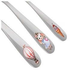 НАБОР ДЕТСКИХ СТОЛОВЫХ ПРИБОРОВ LEFARD "МОЯ ЗАЙКА" 3 ПР.