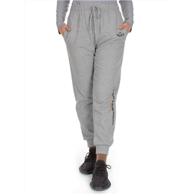 Q-03 GRAY Брюки спортивные женские (85% хлопок, 15% полиэстер)