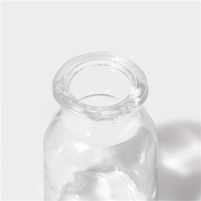 Набор баночек для специй Доляна «Парфе», 40 мл, 4×6.6 см, с пробковой крышкой, 12 шт., стекло