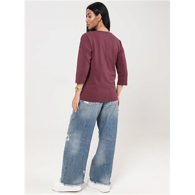 Футболка Мимулус лиловый ИвК